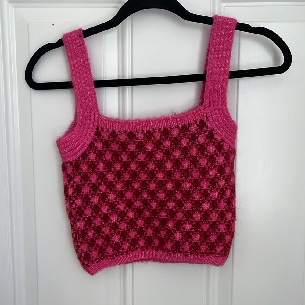 Zara knit cropped top - Picture 3 of 3